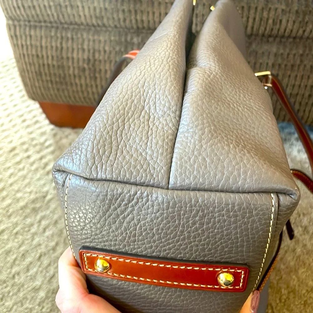 Dooney & Bourke Pebble Grain Leather Tote - Picture 4 of 11